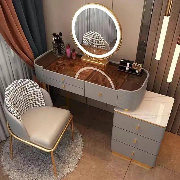 Nordic Makeup Vanity Table with Mirror