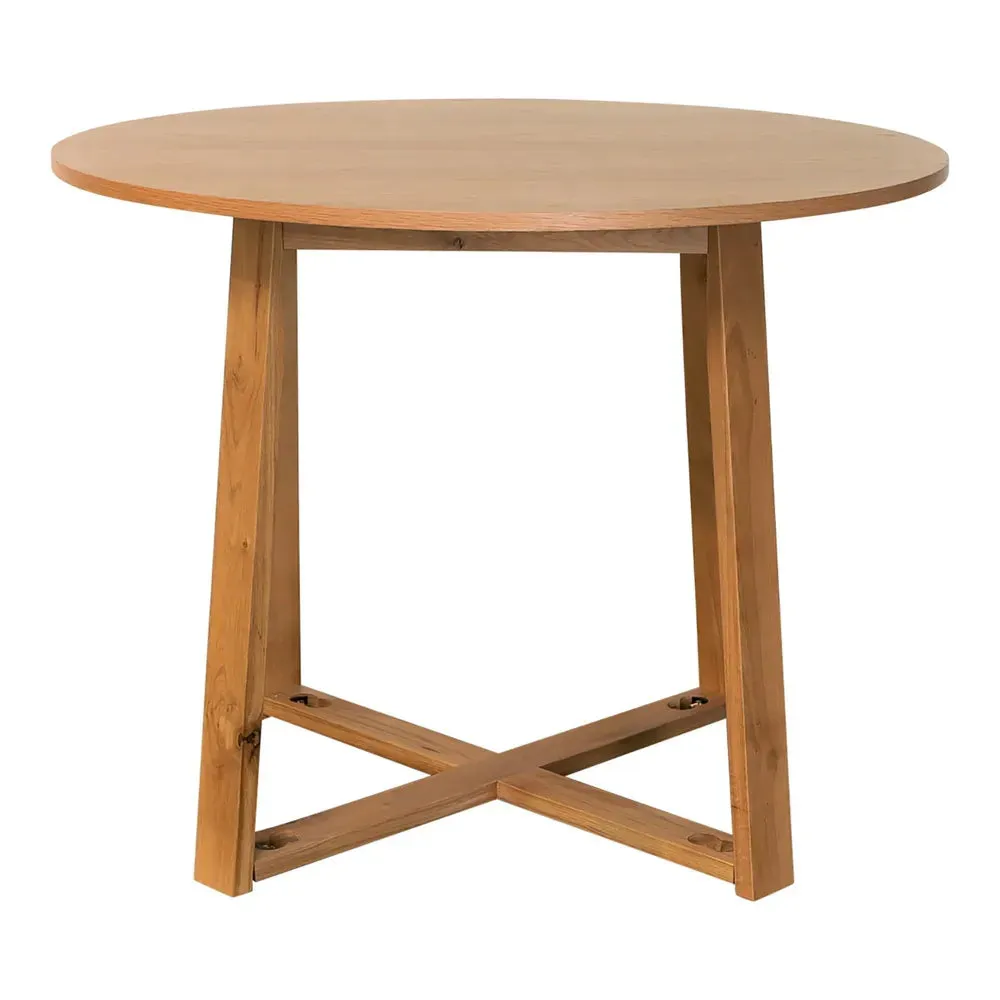 Olwen Round Dining Table in Solid Oak Wood