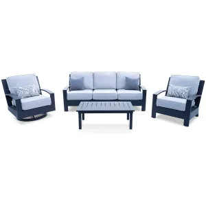 Prescott 4 Piece Sofa Chat Group