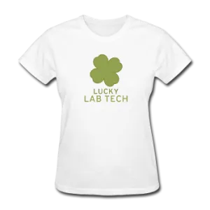 "Lucky Lab Tech" - Women's T-Shirt