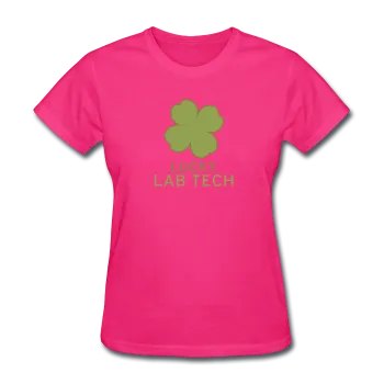 "Lucky Lab Tech" - Women's T-Shirt