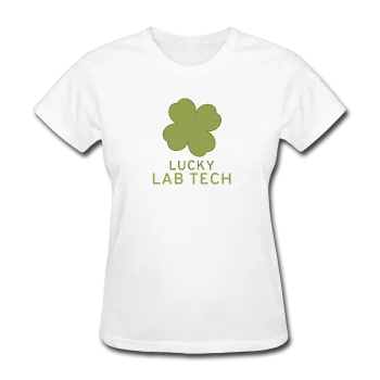 "Lucky Lab Tech" - Women's T-Shirt