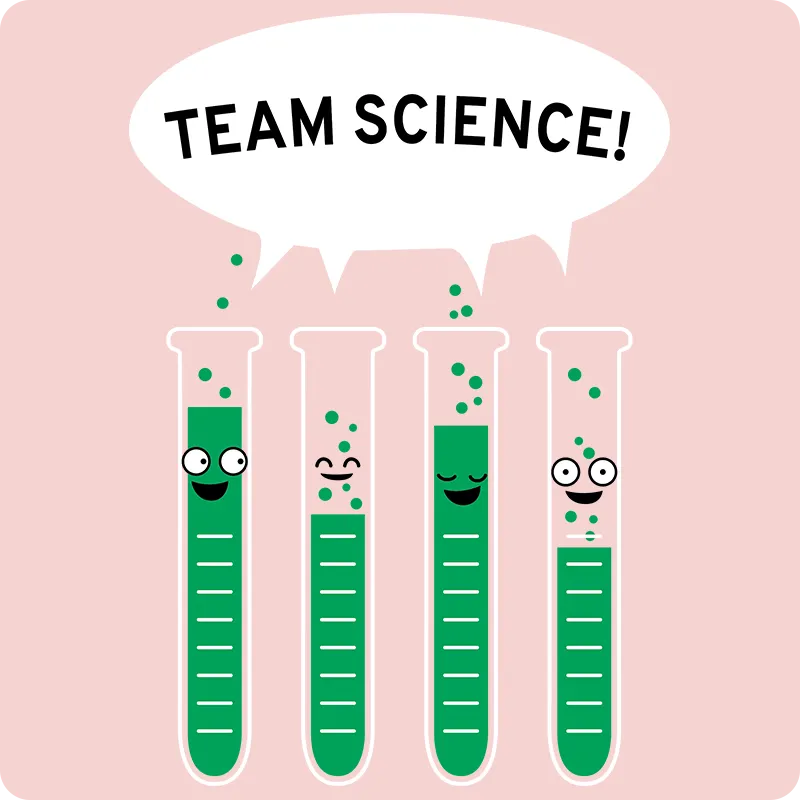 "Team Science" - Women's T-Shirt