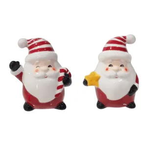 Santa Salt & Pepper Shaker (2pk)