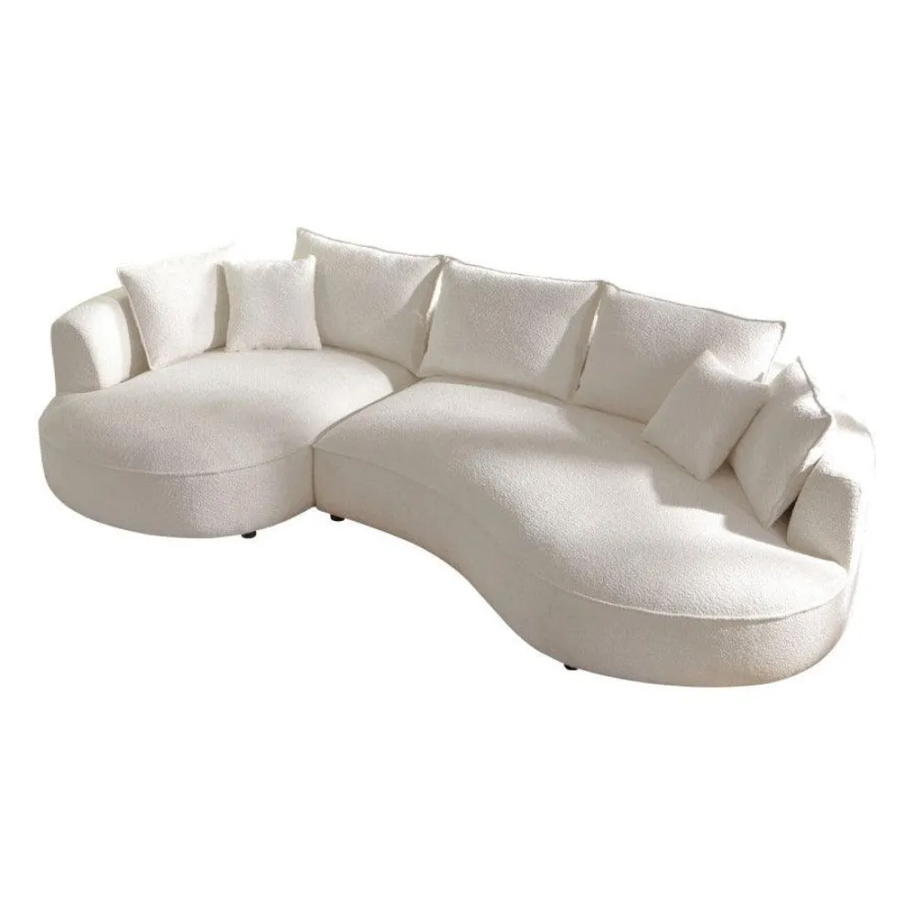 Snowy Premium Sofa Set in Towel Cloth