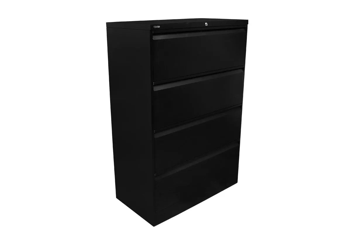 Sonic Heavy Duty 4 Drawer Lateral Filing Cabinet