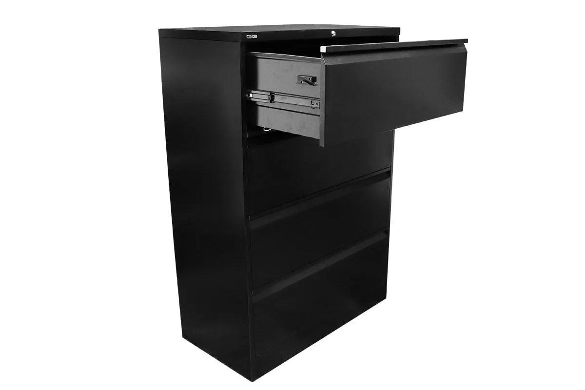 Sonic Heavy Duty 4 Drawer Lateral Filing Cabinet