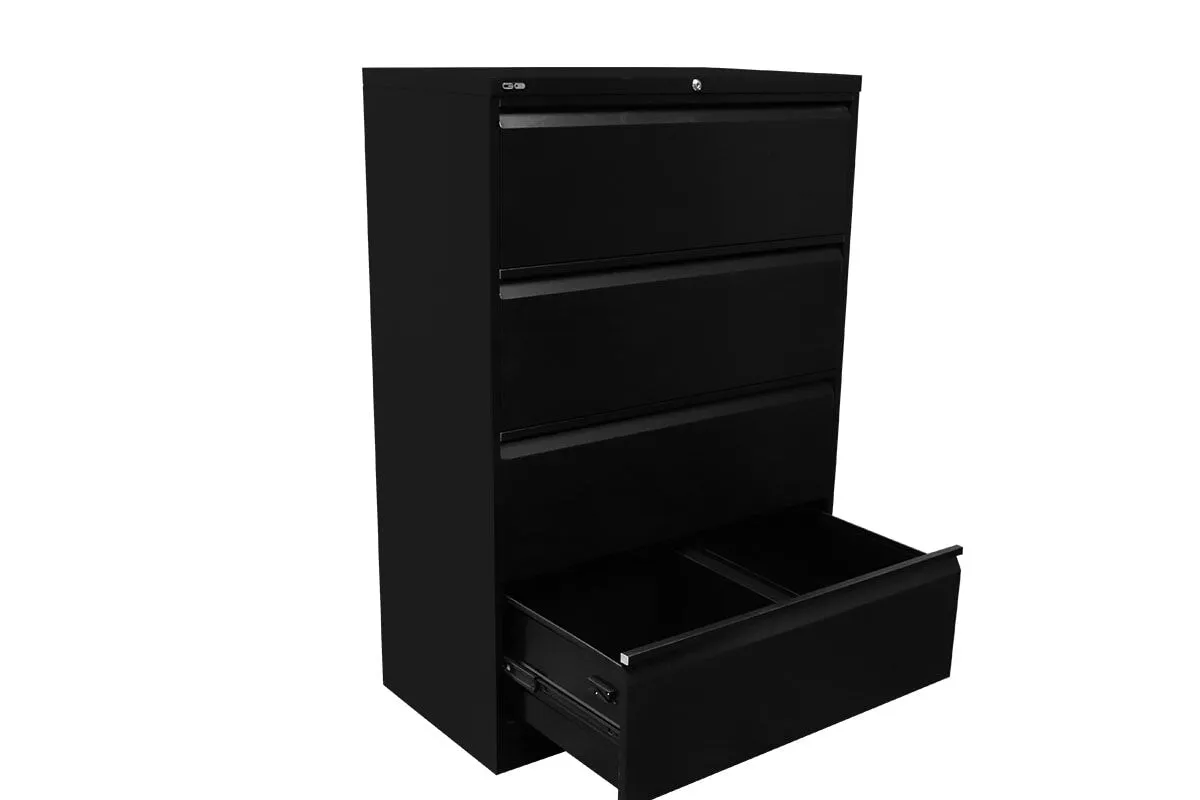 Sonic Heavy Duty 4 Drawer Lateral Filing Cabinet