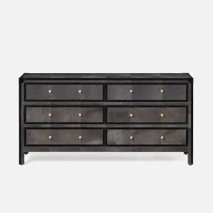 Terrell Hair-On-Hide Gray Dresser