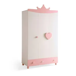 TIARA Princess Wardrobe with Crown Design