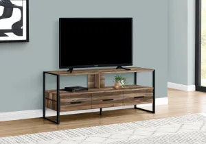 Tv Stand - 48"L / Brown Reclaimed / Black Metal