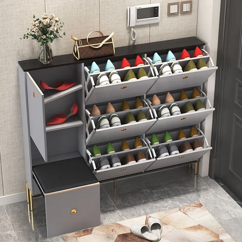 Ultra-thin Shoe Storage Bench