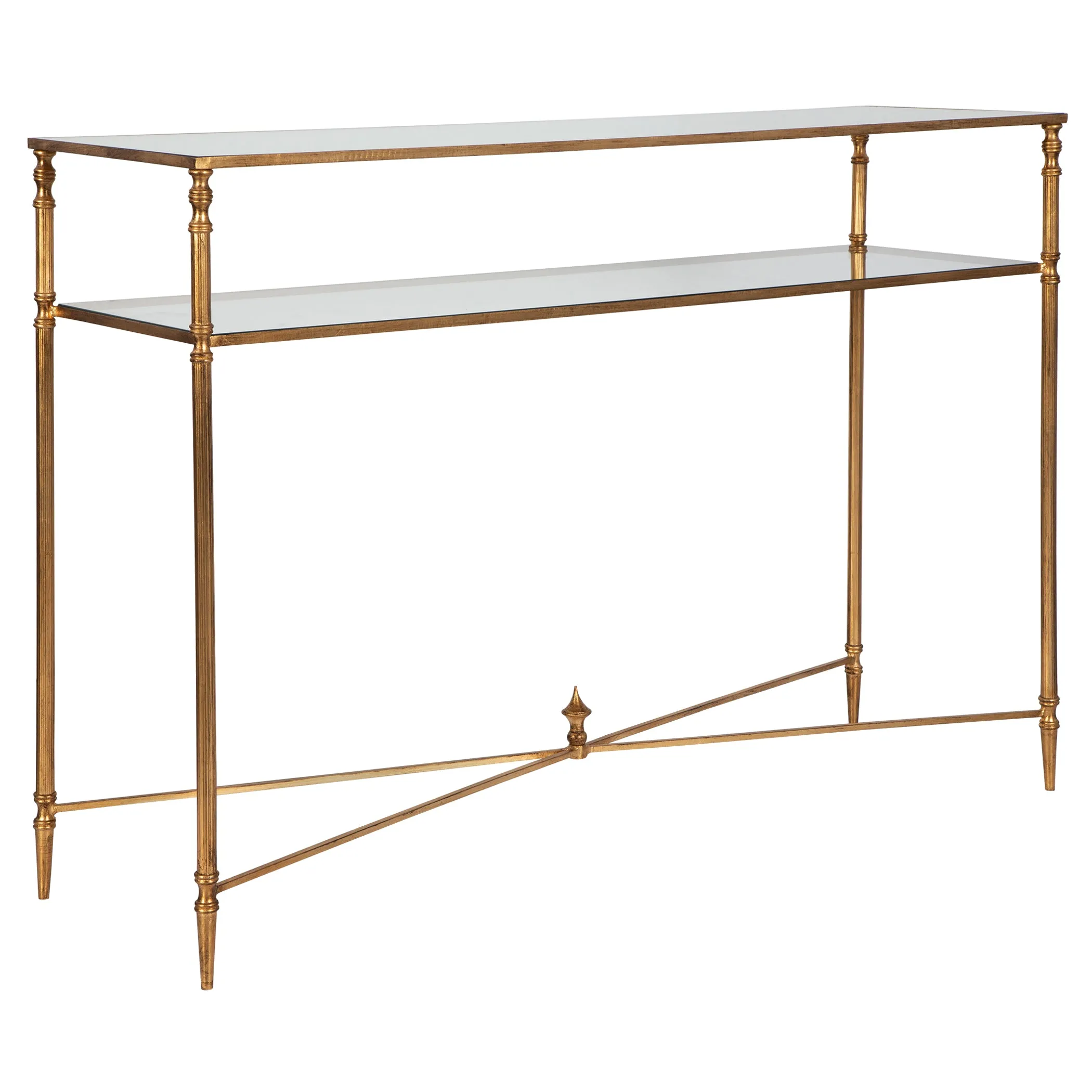 Uttermost Henzler Mirrored Glass Console Table