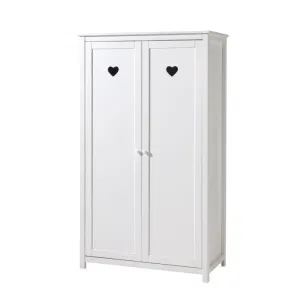 Vipack - Amori 2Dr Wardrobe - White