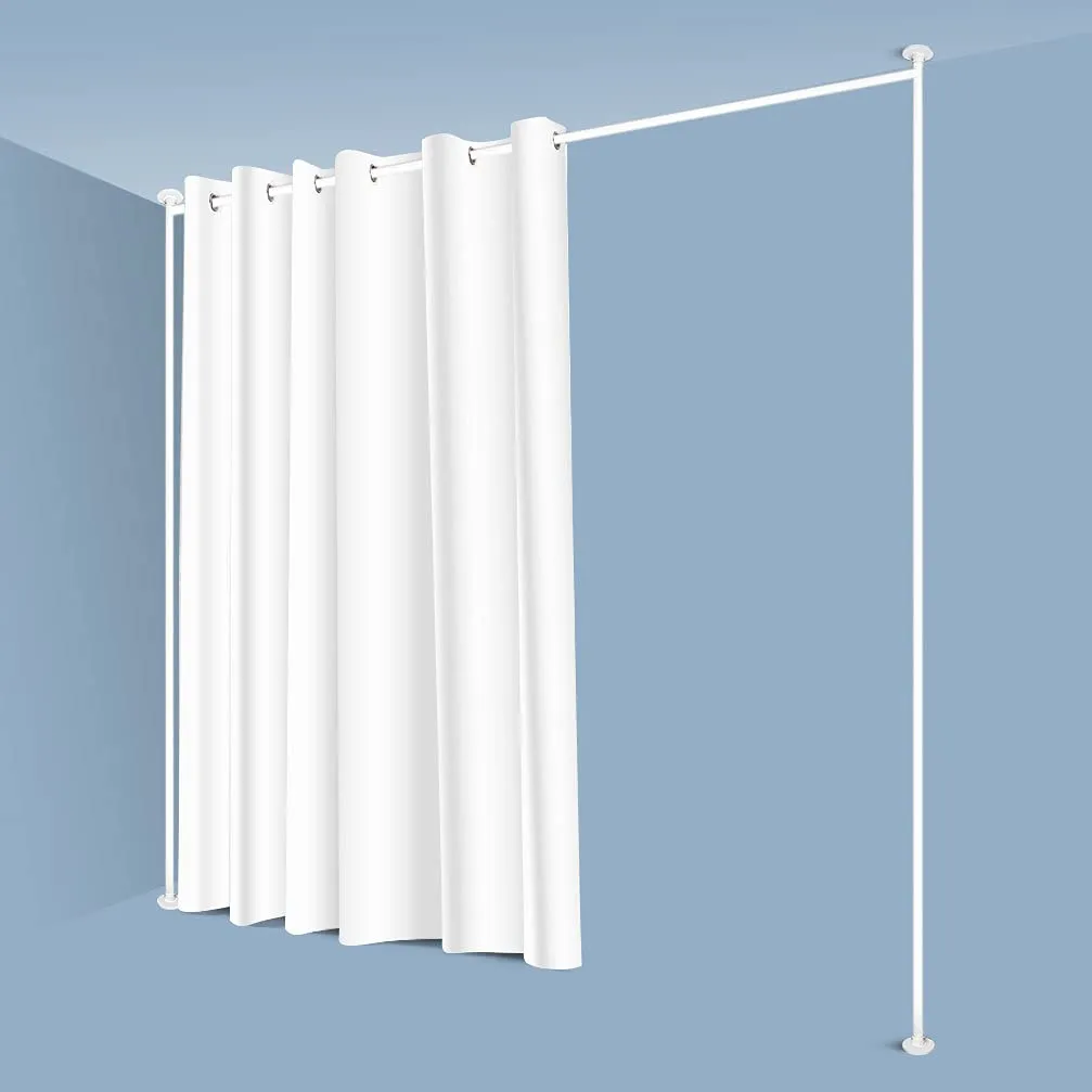 Zenfinit Curtain Divider Stand - Freestanding Vertical Tension Stand