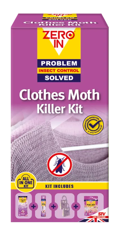 Zero In Clothes Moth Killer Kit